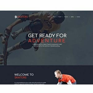 Skateboard – HTML Template