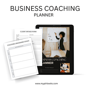 Business coaching planner